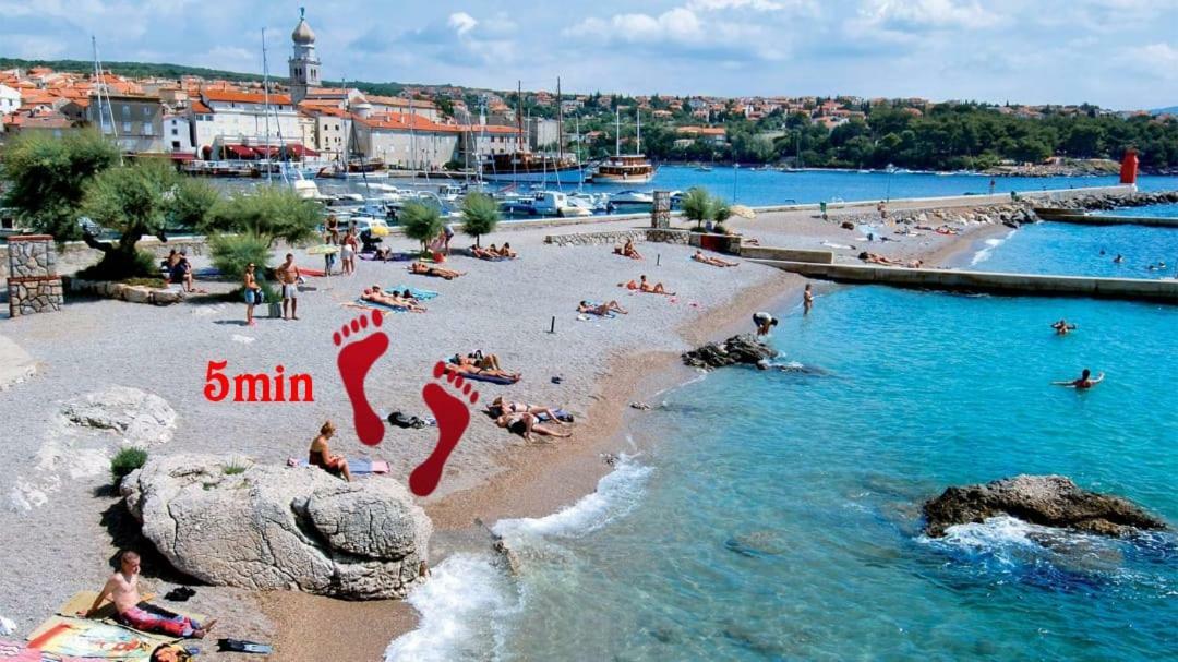 Apartman Jezevac 크르크 외부 사진